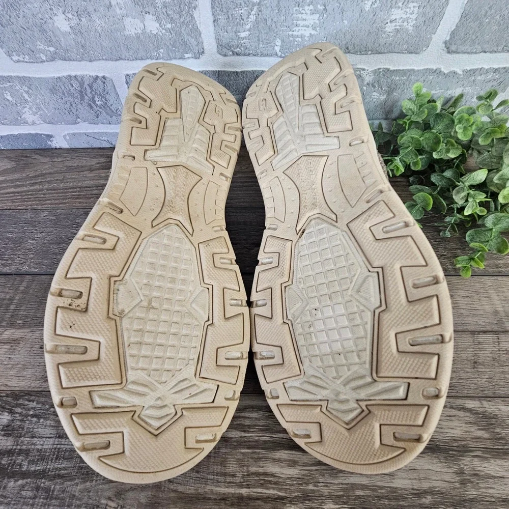 Skechers Expected Gomel Men's 8.5 Taupe Slip On Memory Foam 65086